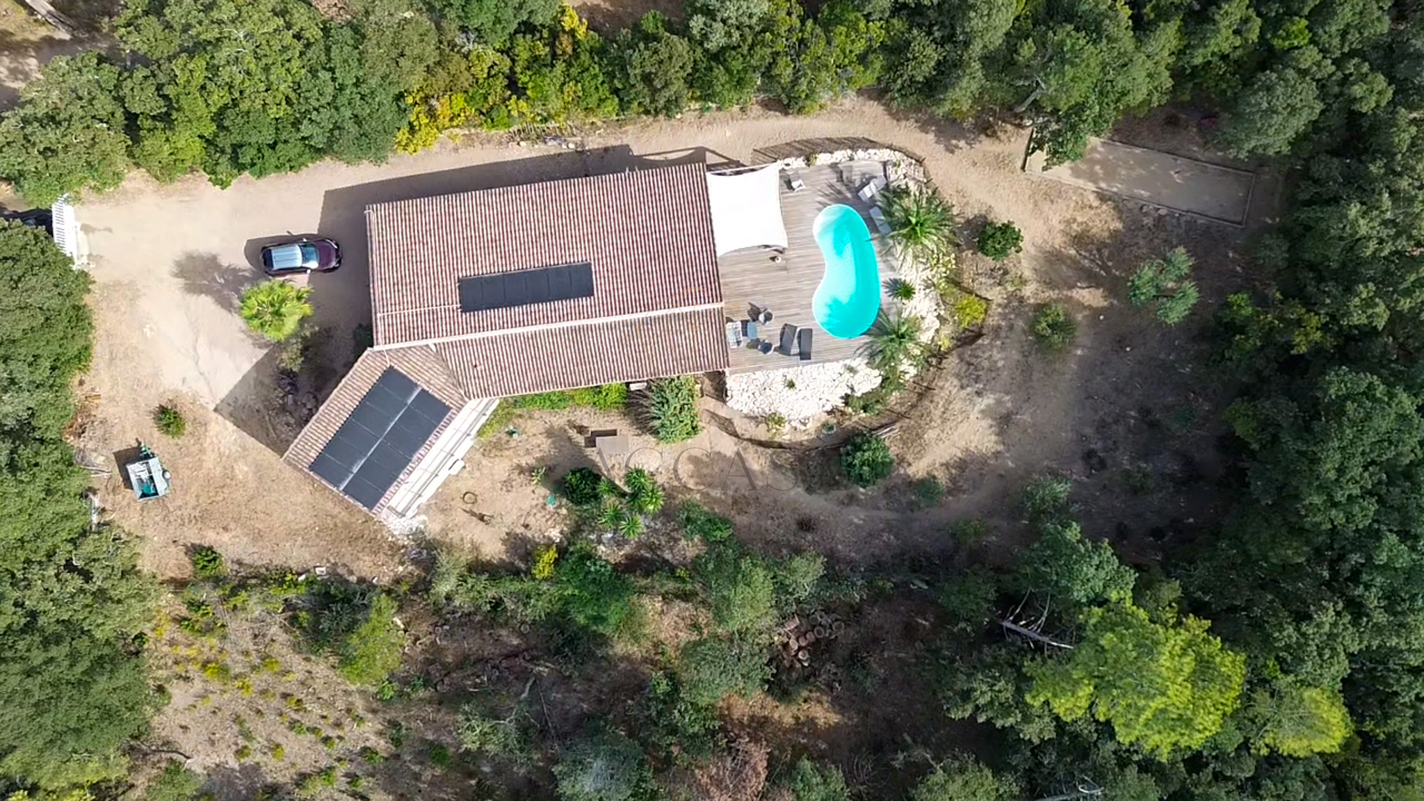 Maison avec piscine à Sotta, proche Santa Giulia