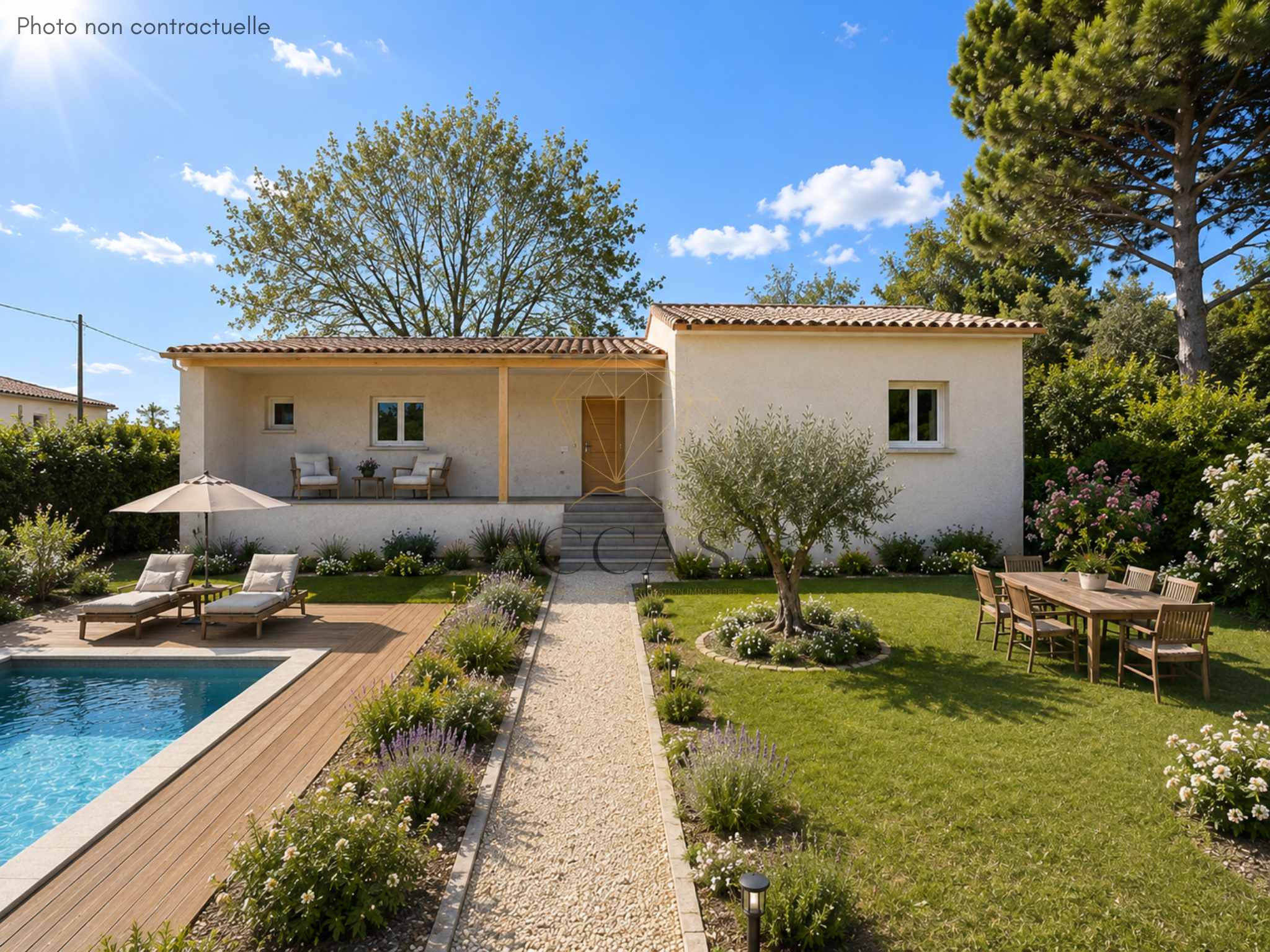 Maison T4 à Muratellu avec jardin, au calme d'une impasse